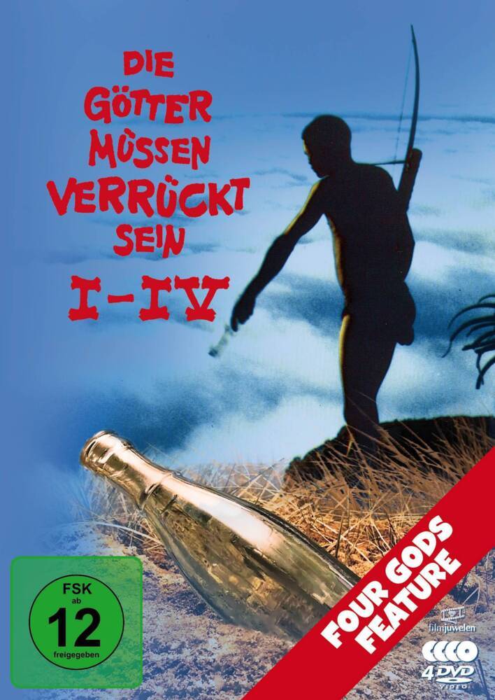 Die Götter müssen verrückt sein I-IV / Four Gods Feature (4 DVDs)