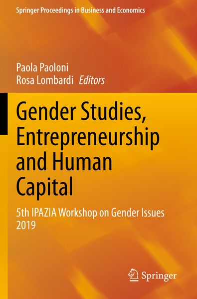Gender Studies Entrepreneurship and Human Capital