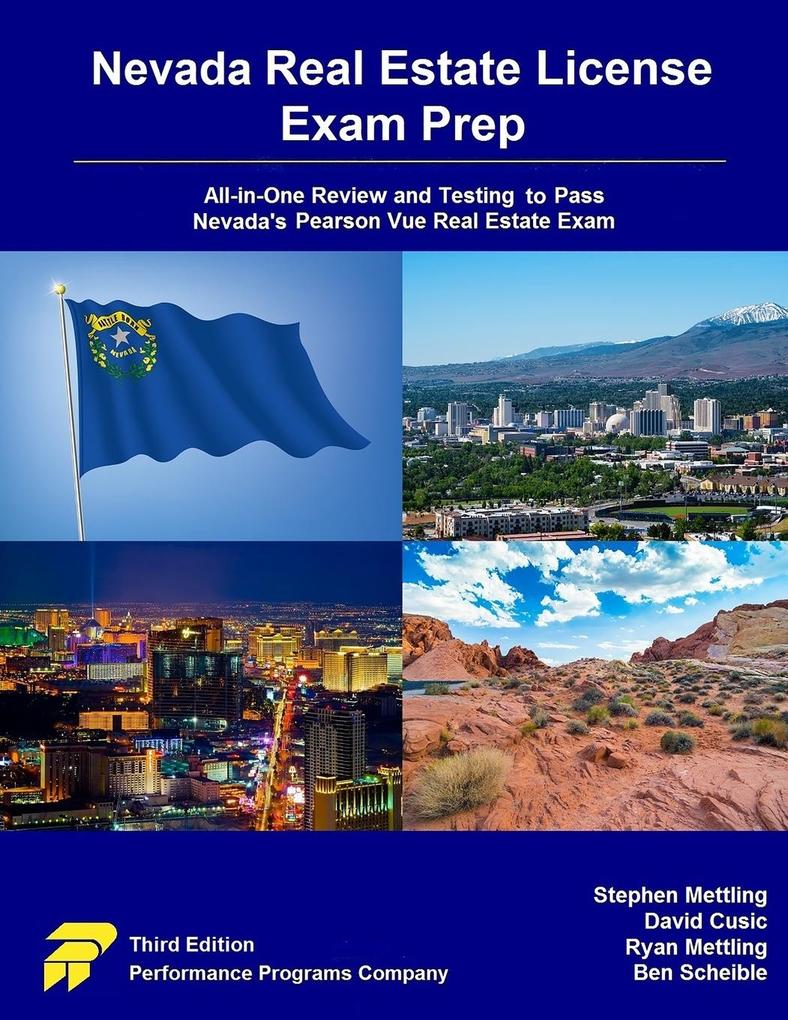Nevada Real Estate License Exam Prep: All-in-One Review and Testing to Pass Nevada‘s Pearson Vue Real Estate Exam