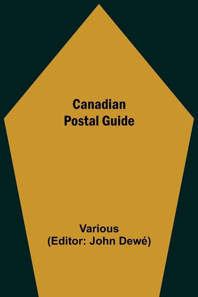 Canadian Postal Guide