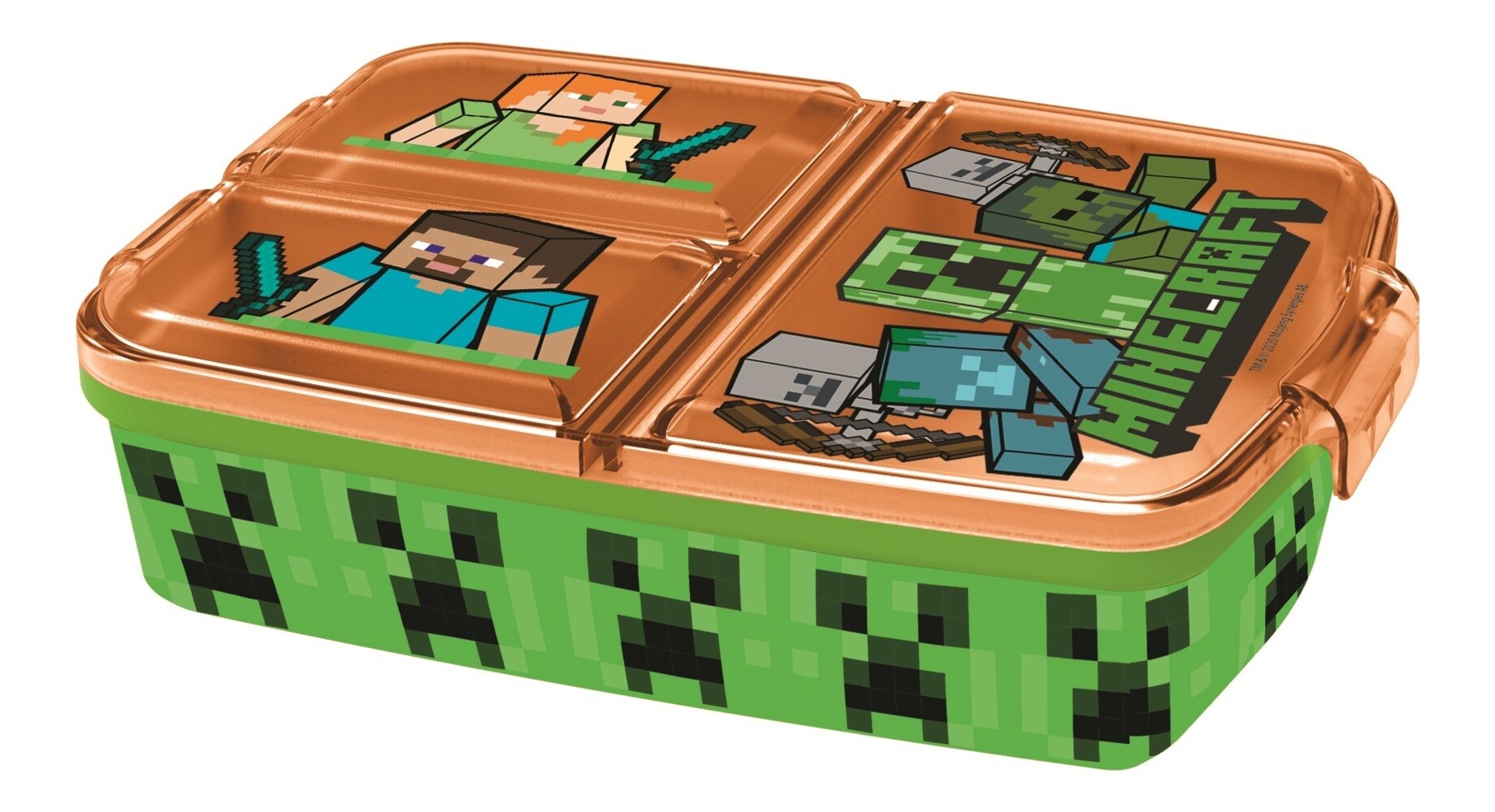 Minecraft 3geteilte Brotdose