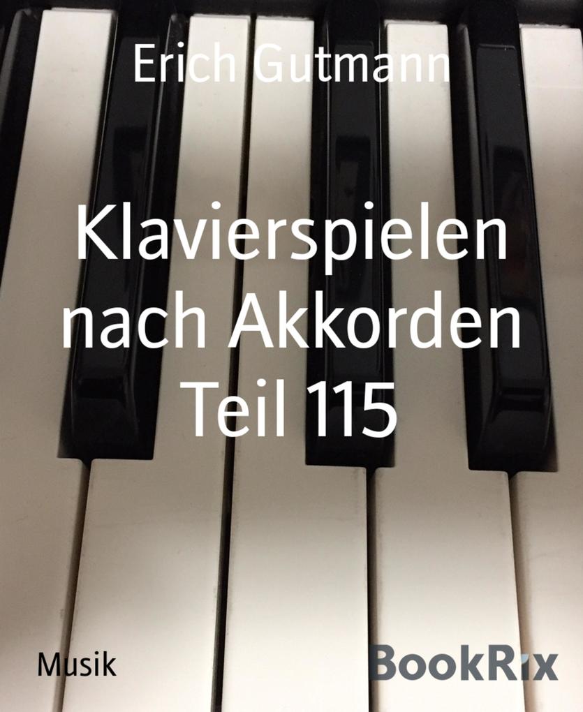 Klavierspielen nach Akkorden Teil 115