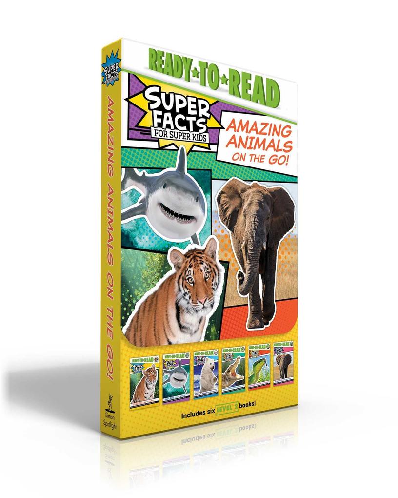 Amazing Animals on the Go! (Boxed Set): Tigers Can‘t Purr!; Sharks Can‘t Smile!; Polar Bear Fur Isn‘t White!; Alligators and Crocodiles Can‘t Chew!; S