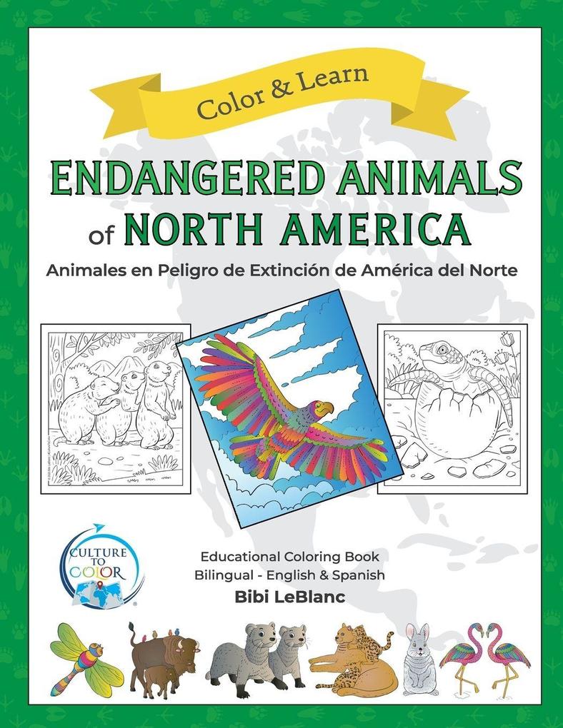 Endangered Animals of North America - Animales en peligro de extinción de américa del norte