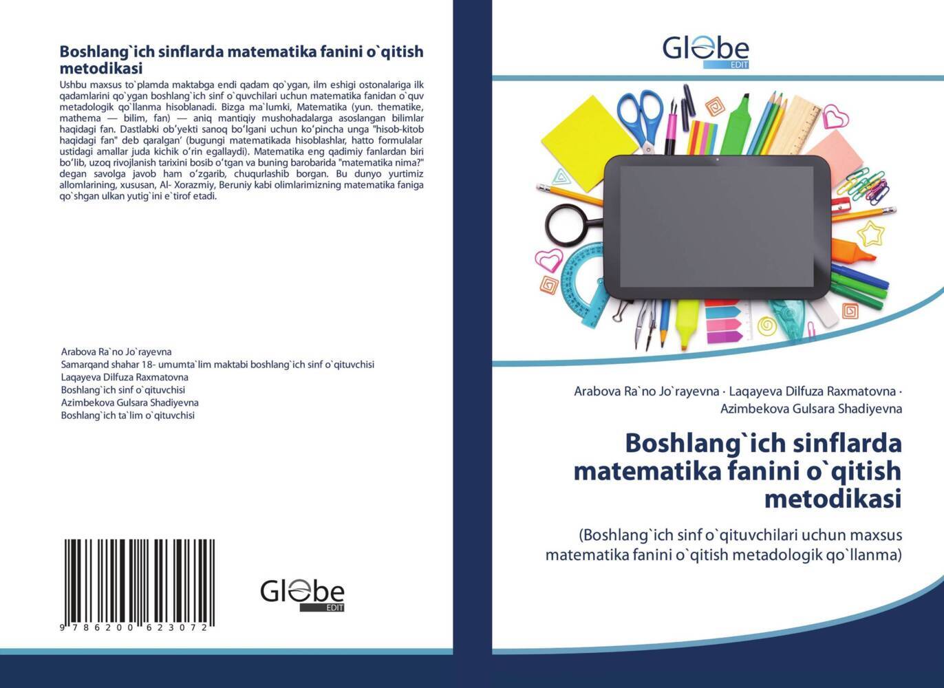 Boshlang`ich sinflarda matematika fanini o`qitish metodikasi