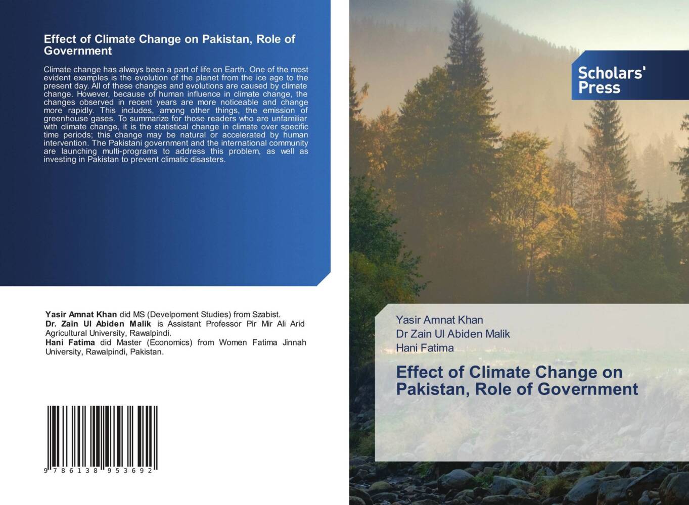 Effect of Climate Change on Pakistan Role of Government