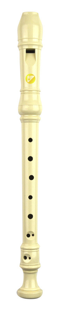 Voggenreiter 1251 - Voggys Kunststoff-Blockflöte (weiß) barocke Griffweise