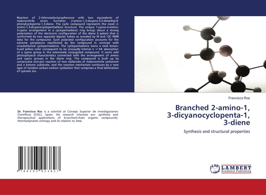 Branched 2-amino-1 3-dicyanocyclopenta-1 3-diene