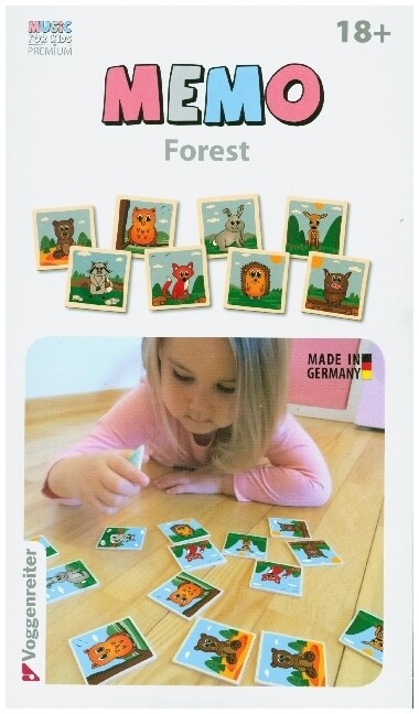 Image of "Memo ""Forest"" (Kinderspiel)"
