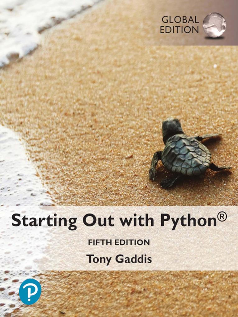 Starting Out with Python Global Edition