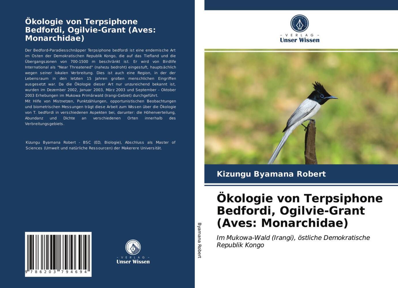 Ökologie von Terpsiphone Bedfordi Ogilvie-Grant (Aves: Monarchidae)