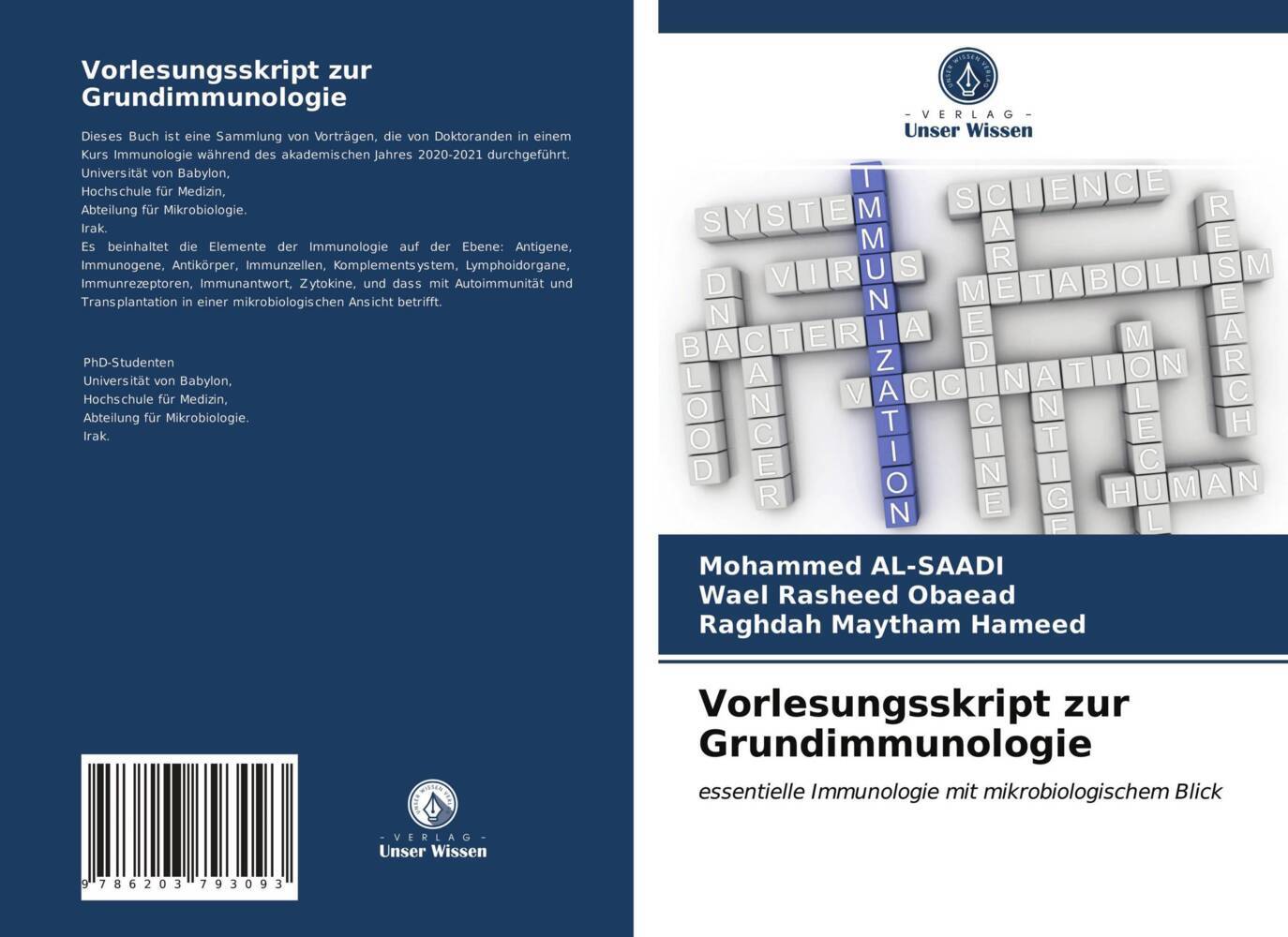 Vorlesungsskript zur Grundimmunologie