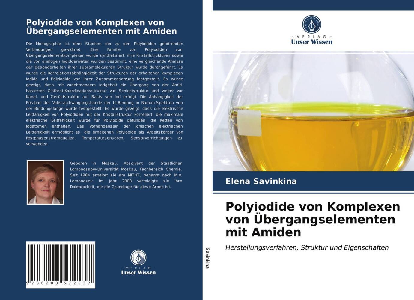 Polyiodide von Komplexen von Übergangselementen mit Amiden