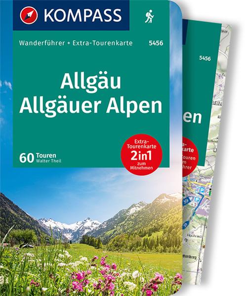 Image of KOMPASS Wanderführer Allgäu Allgäuer Alpen 60 Touren