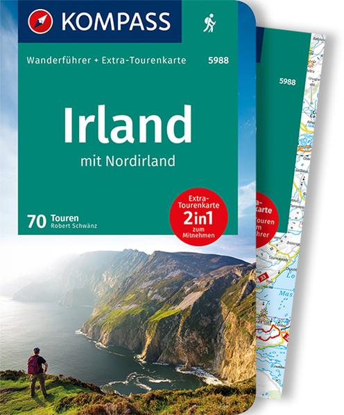 KOMPASS Wanderführer Irland mit Nordirland 70 Touren