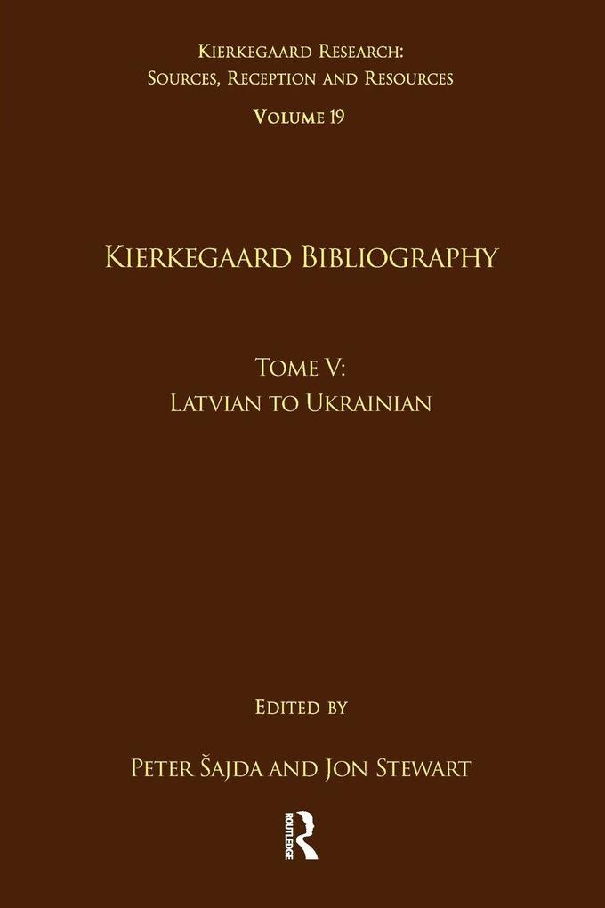 Volume 19 Tome V