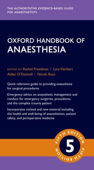Oxford University Press Oxford Handbook Of Anaesthesia