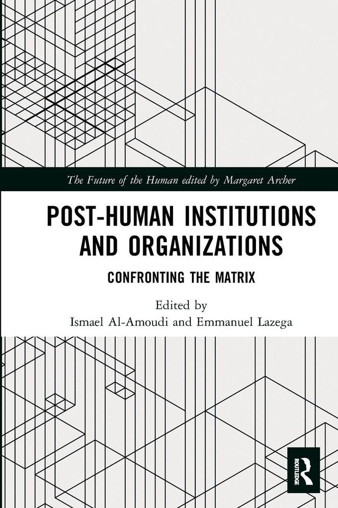 Post-Human Institutions and Organizations