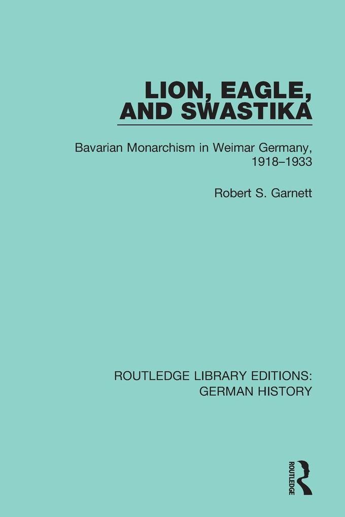 Lion Eagle and Swastika