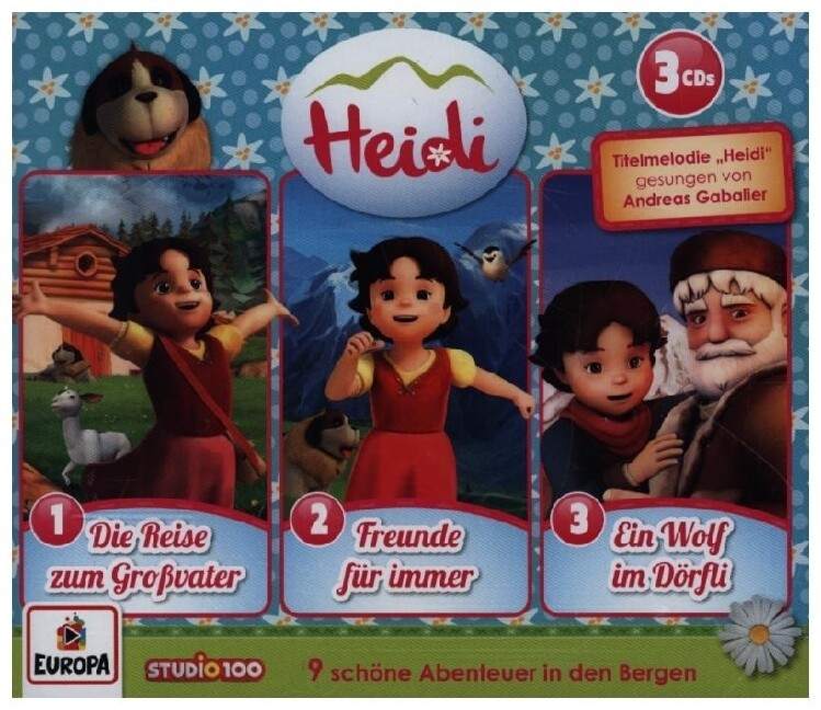 Heidi Heidi (CGI) - Die 1. 3er Box (Folgen 1 2 3)
