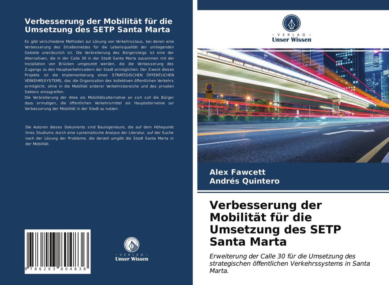 Verbesserung der Mobilität für die Umsetzung des SETP Santa Marta