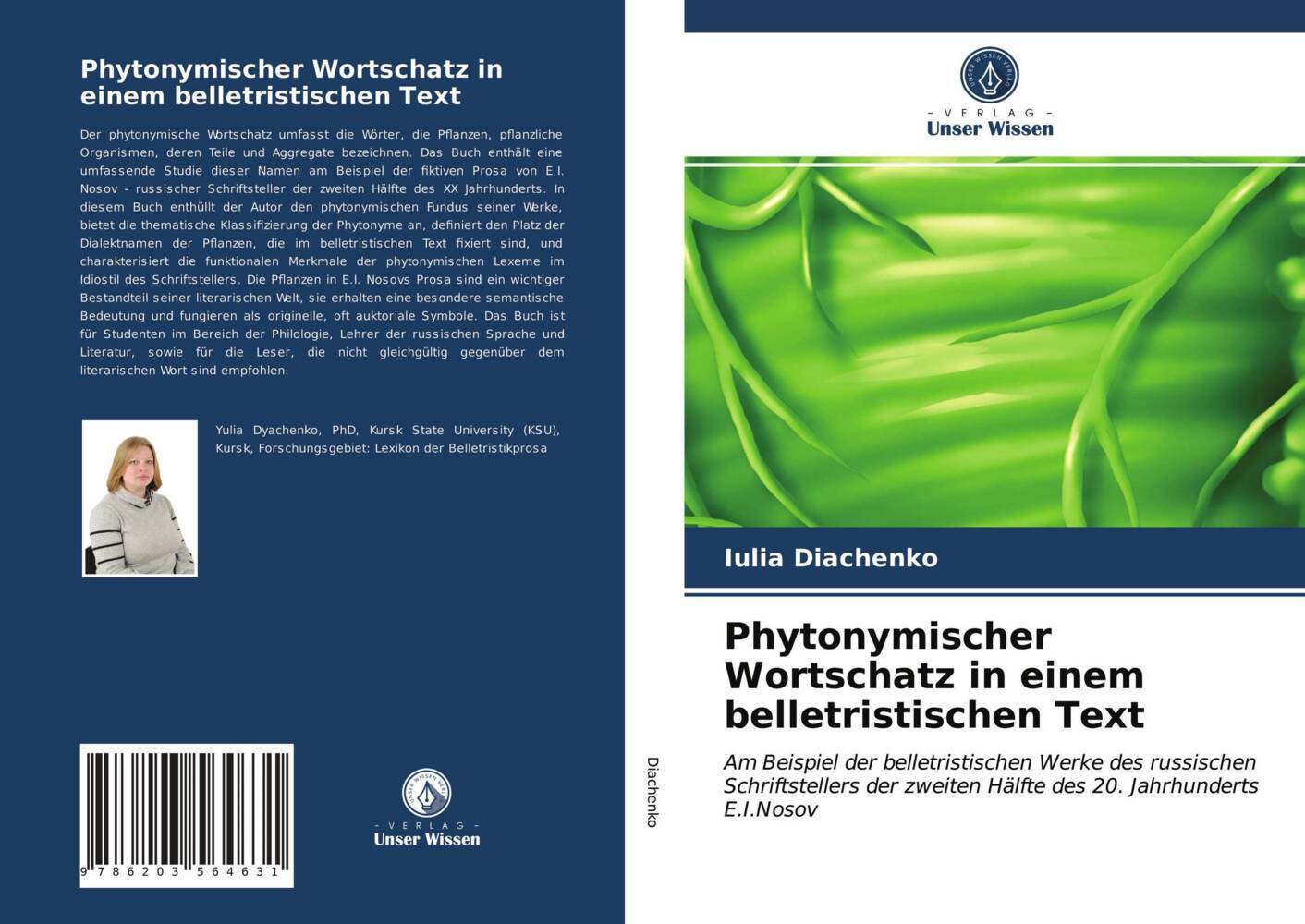Phytonymischer Wortschatz in einem belletristischen Text