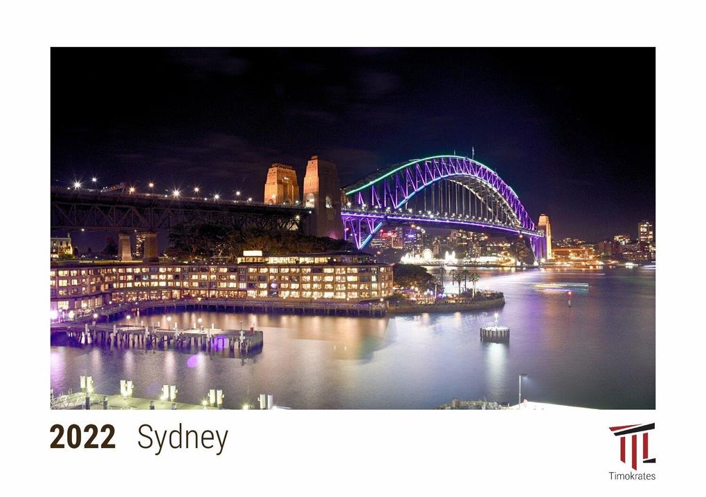 Sydney 2022 - Timokrates Kalender Tischkalender Bildkalender - DIN A5 (21 x 15 cm)