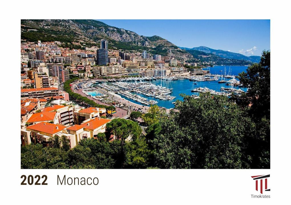 Monaco 2022 - Timokrates Kalender Tischkalender Bildkalender - DIN A5 (21 x 15 cm)