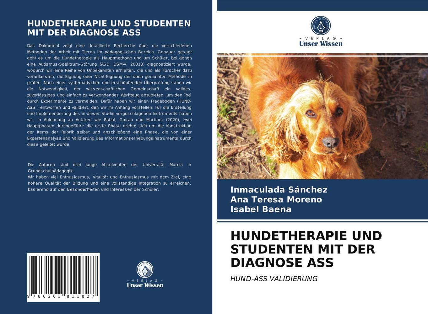 HUNDETHERAPIE UND STUDENTEN MIT DER DIAGNOSE ASS