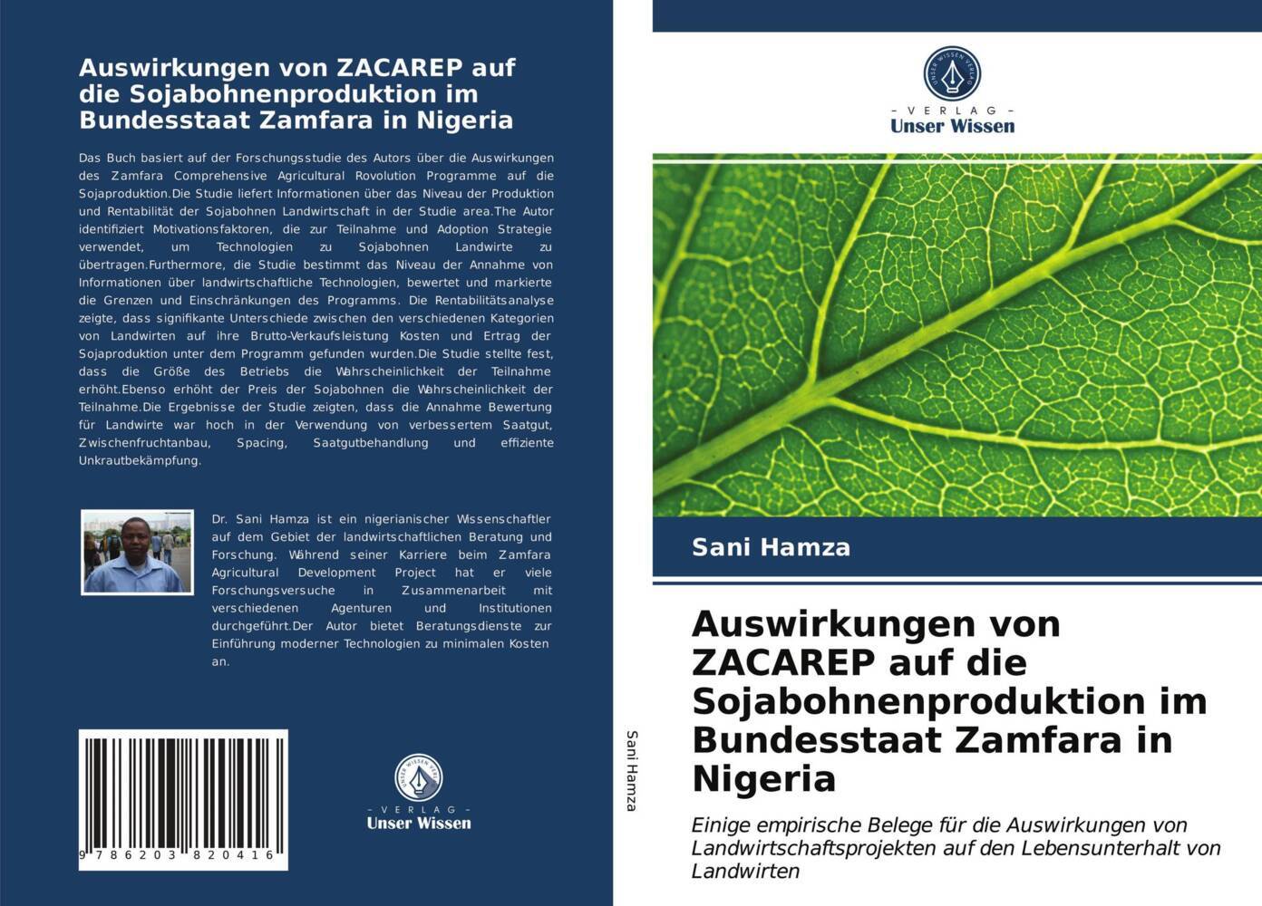 Auswirkungen von ZACAREP auf die Sojabohnenproduktion im Bundesstaat Zamfara in Nigeria