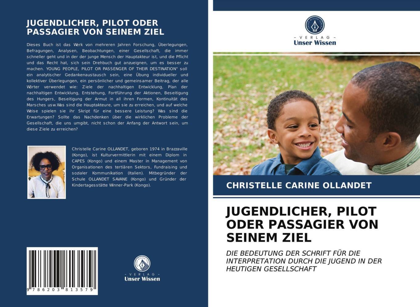 JUGENDLICHER PILOT ODER PASSAGIER VON SEINEM ZIEL