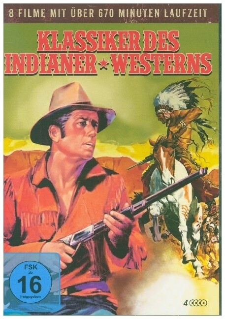 Image of Klassiker des Indianer-Westerns 4 DVD