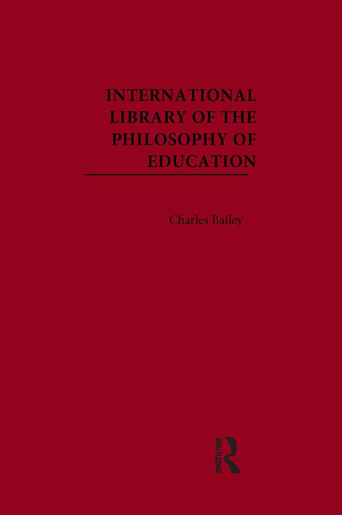 International Library of the Philosophy of Education