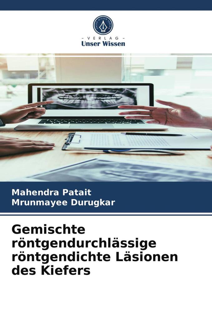 Gemischte röntgendurchlässige röntgendichte Läsionen des Kiefers