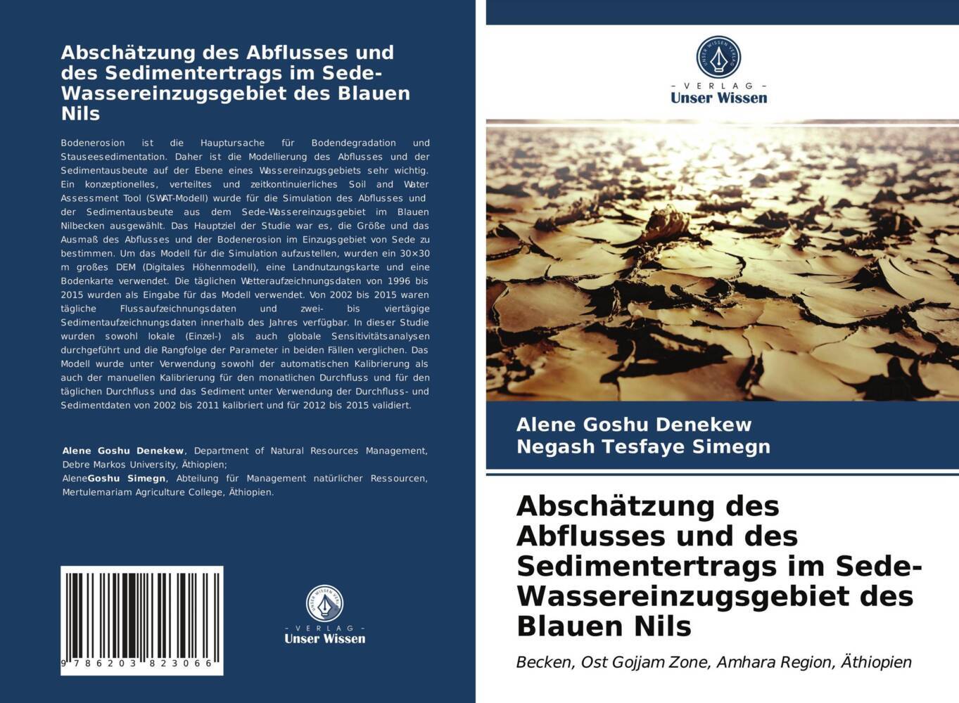 Abschätzung des Abflusses und des Sedimentertrags im Sede-Wassereinzugsgebiet des Blauen Nils