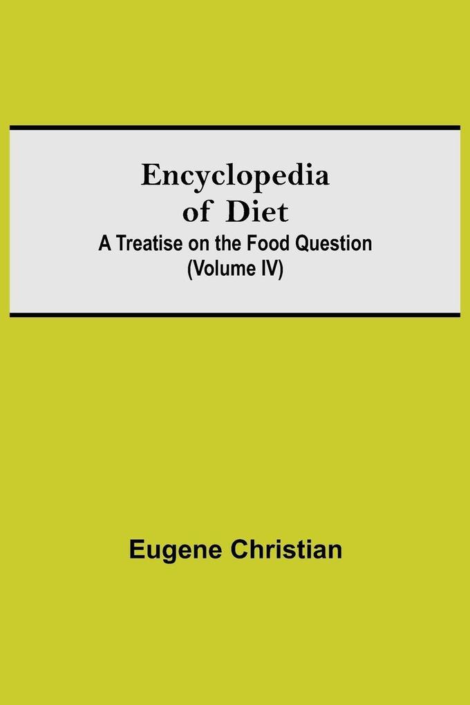 Encyclopedia Of Diet