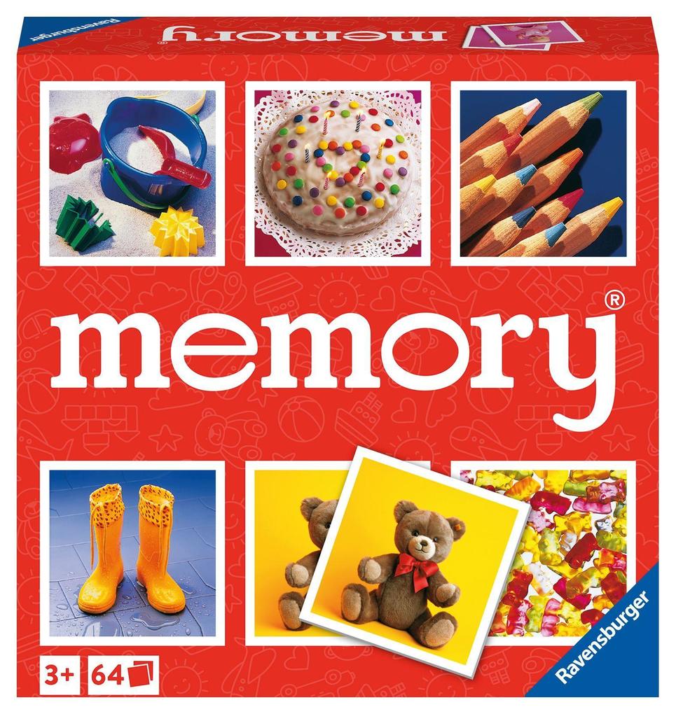 Ravensburger Spiele - 20880 - Junior memory® der Spieleklassiker für die ganze Familie Merkspiel für 2-8 Spieler ab 3 Jahren