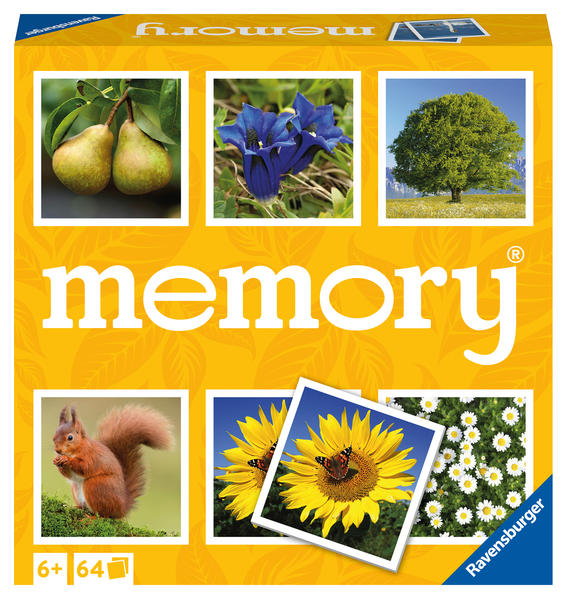 Image of Ravensburger Natur memory® - 20881 - der Spieleklassiker für alle Naturfreunde Merkspiel für 2-8 Spieler ab 6 Jahren
