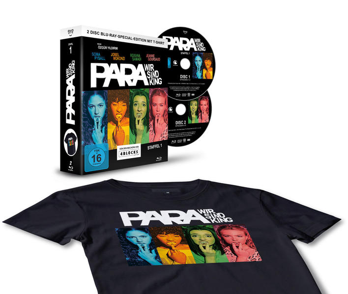 Para - Wir sind King - Staffel 1 Blu-ray (2 Blu-rays) [Limited Edition inkl. Fan-T-Shirt)