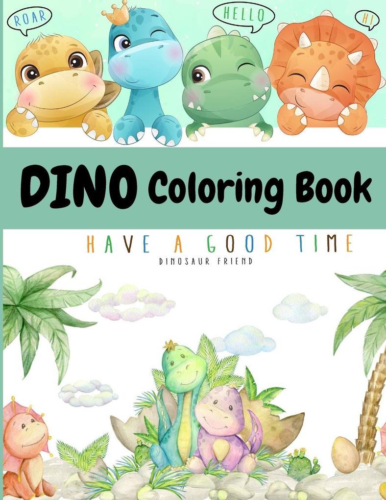 Dino Coloring Book