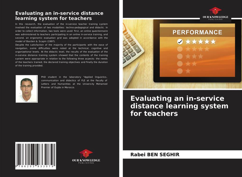 Evaluating an in-service distance learning system for teachers