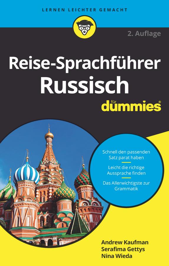 Reise-Sprachführer Russisch für Dummies - Andrew D. Kaufman/ Serafima Gettys/ Nina Wieda