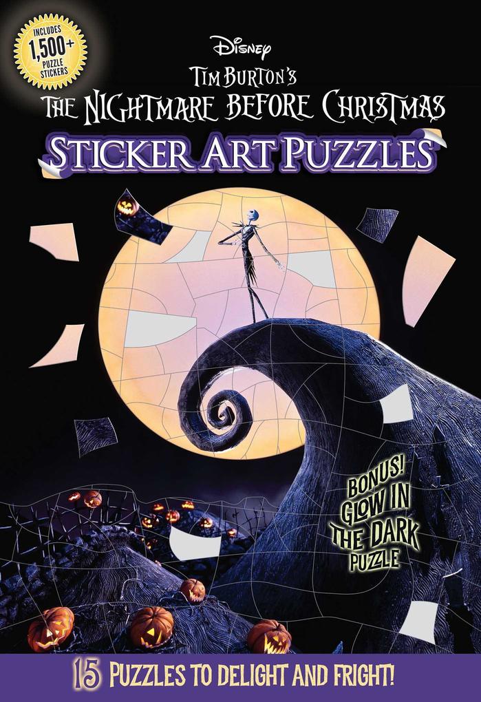 Disney Tim Burton‘s the Nightmare Before Christmas Sticker Art Puzzles