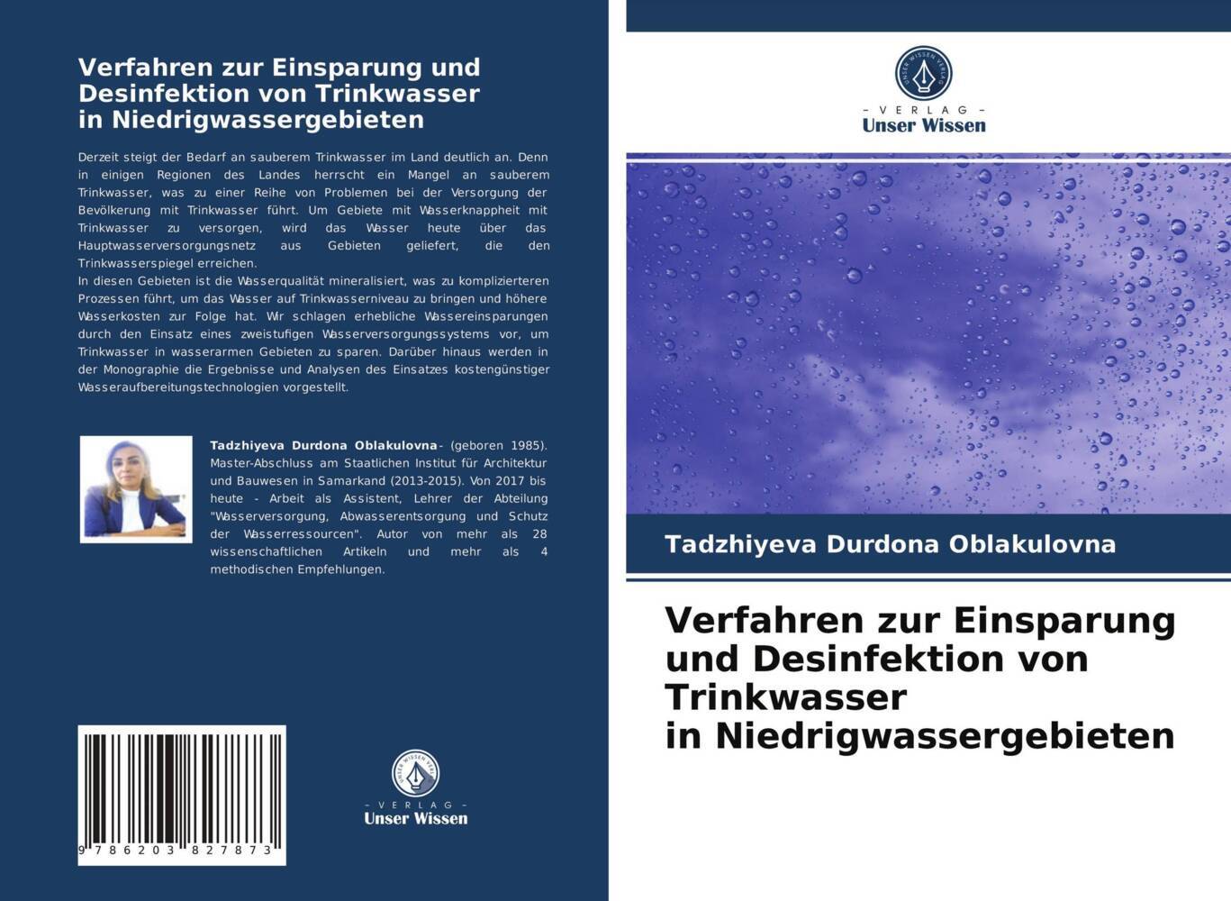 Verfahren zur Einsparung und Desinfektion von Trinkwasser in Niedrigwassergebieten