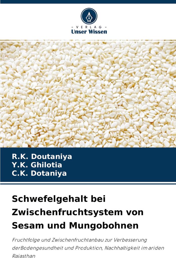 Schwefelgehalt bei Zwischenfruchtsystem von Sesam und Mungobohnen