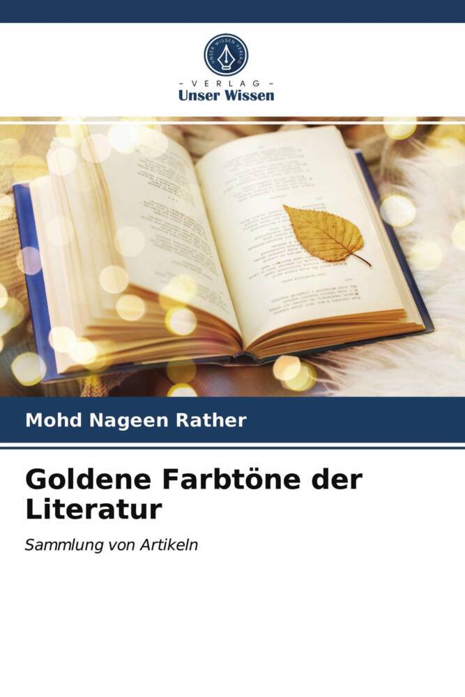 Goldene Farbtöne der Literatur