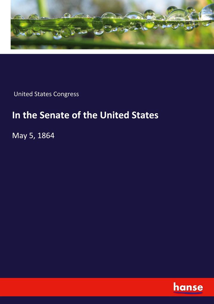 Image of In the Senate of the United States