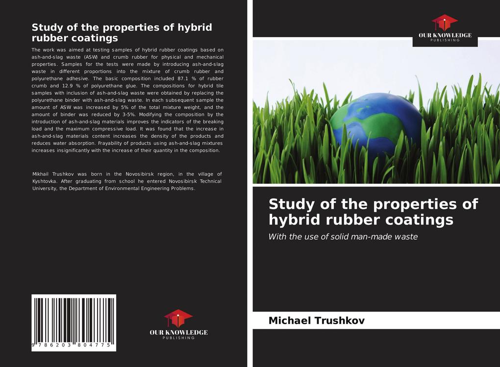 Study of the properties of hybrid rubber coatings