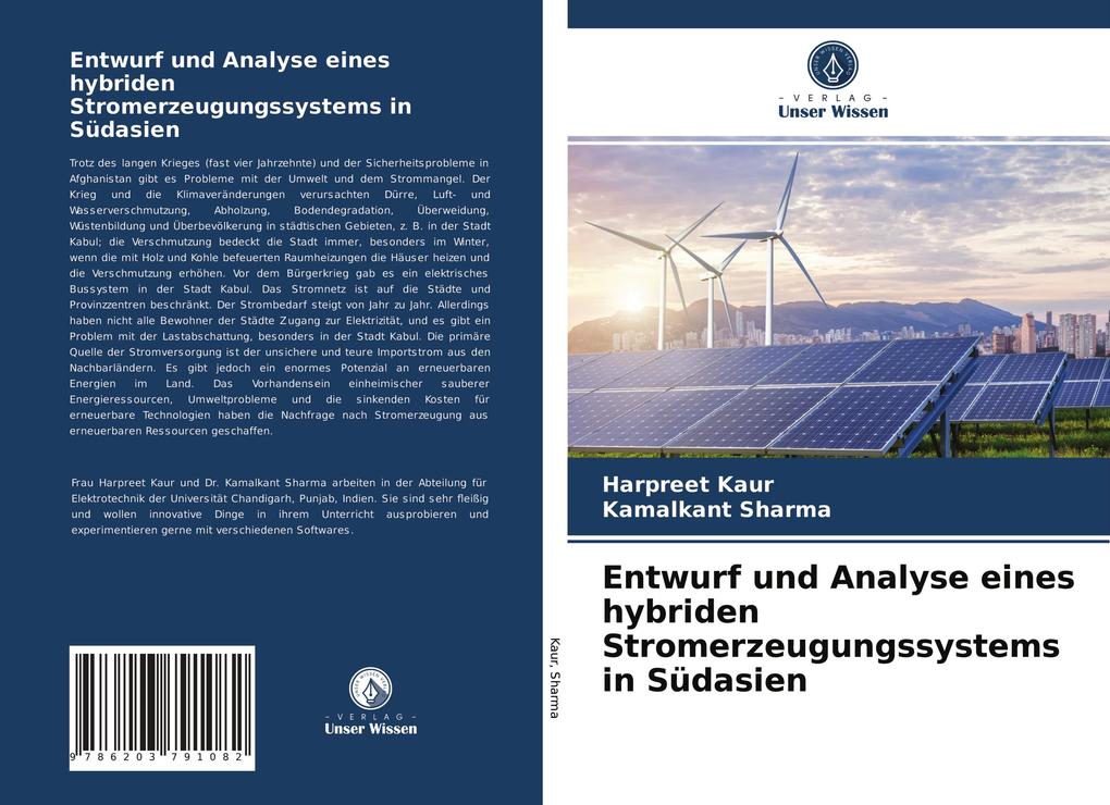 Entwurf und Analyse eines hybriden Stromerzeugungssystems in Südasien