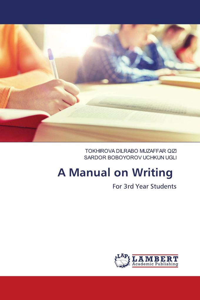 A Manual on Writing